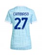 Juventus Andrea Cambiaso #27 Replika Borta Kläder Dam 2025-26 Kortärmad